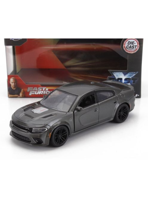 Jada - DODGE CHARGER SRT HELLCAT 2021 - FAST & FURIOUS GREY MET