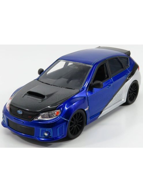 Jada - SUBARU IMPREZA WRX STI 2009 - PAUL WALKER - BRIAN O'CONNER - FAST & FURIOUS IV (2009) BLUE SILVER BLACK