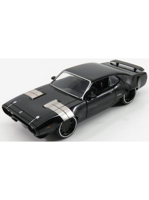 Jada - PLYMOUTH DOM'S GTX COUPE 1971 - FAST & FURIOUS 8 2017 BLACK SILVER
