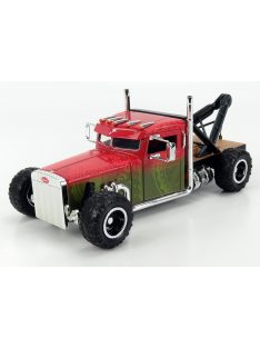   Jada - PETERBILT CUSTOM TRUCK 1956 - FAST & FURIOUS 9 - HOBBS AND SHAW MOVIE RED GREEN