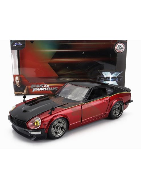 Jada - DATSUN 240Z COUPE 1972 - FAST & FURIOUS 10 RED BLACK