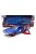 Jada - PLYMOUTH GTX WITH CAPTAIN AMERICA FIGURE 1972 BLUE RED WHITE