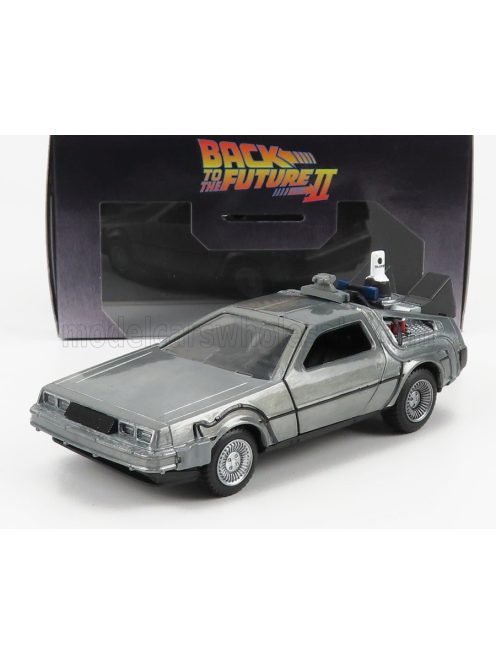 Jada - DE LOREAN TIME MACHINE - BACK TO THE FUTURE 2 - RITORNO AL FUTURO 2 SILVER