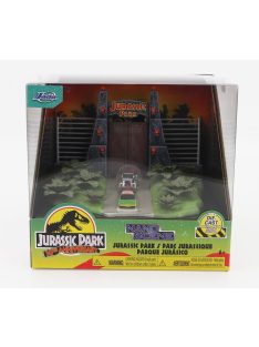   Jada - ACCESSORIES DIORAMA - SET JURASSIC PARK WITH FORD USA EXPLORER JURASSIC PARK 1995 - JEEP WRANGLER RUBICON OPEN 1999 VARIOUS
