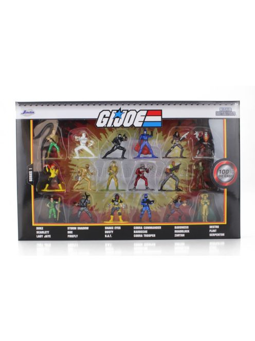 Jada - FIGURES SET 18 X G.I.JOE FIGURES NANO METALFIGS VARIOUS