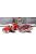 Jada - FORD USA SET HOLIDAY RIDES 2022 - PICK-UP 1941 WITH CHEVROLET BEL AIR 1957 WITH SANTA CLAUS (BABBO NATALE) & MRS. SANTA CLAUS FIGURES RED MET WHITE
