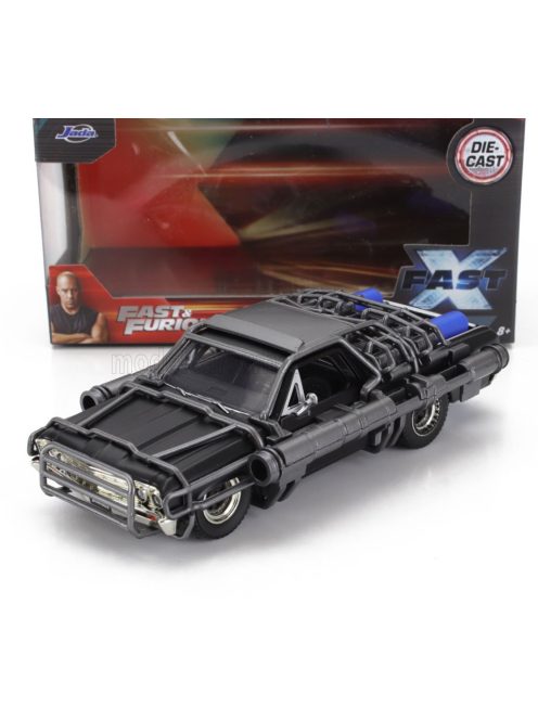 Jada - CHEVROLET EL CAMINO PICK-UP (FF10) CUSTOM WITH GUN 1967 - FAST & FURIOUS MATT BLACK