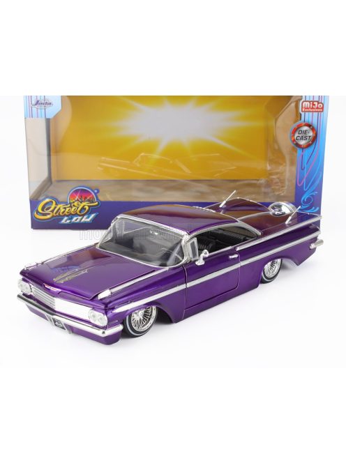 Jada - CHEVROLET IMPALA CUSTOM STREET LOW 1959 PURPLE