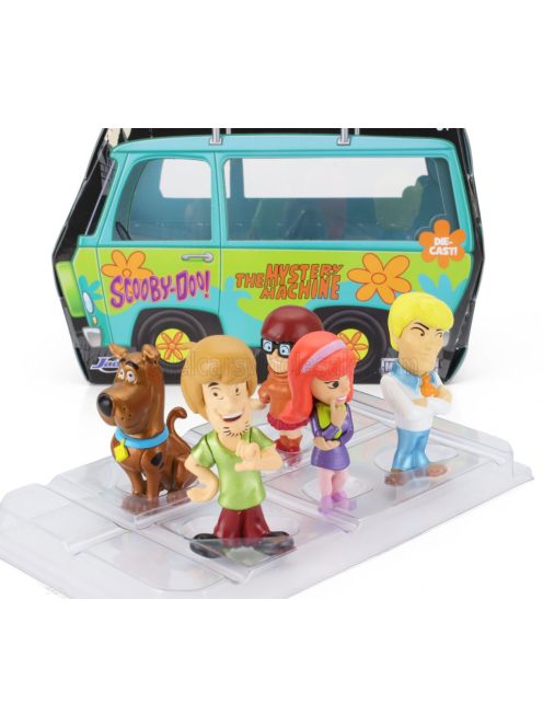 Jada - HANNA BARBERA SCOOBY-DOO THE MYSTERY MACHINE WITH 5X FIGURES VARIOUS