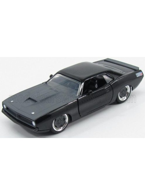 Jada - PLYMOUTH LETTY'S BARRACUDA 440 COUPE 1969 - FAST & FURIOUS 7 - 2015 BLACK GREY