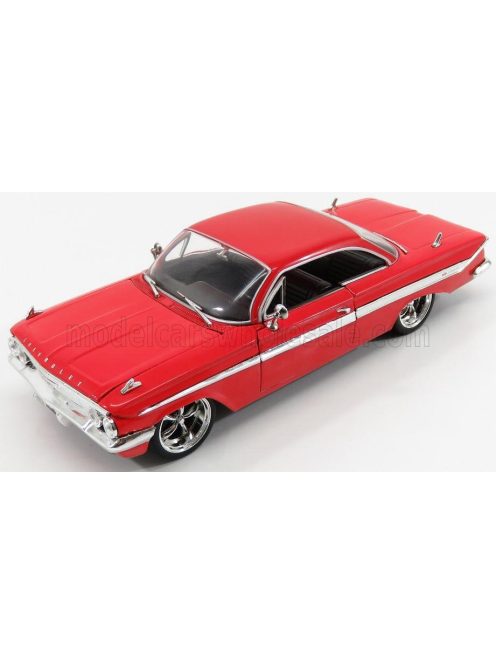 Jada - CHEVROLET DOM'S CHEVY IMPALA 1964 - FAST & FURIOUS 8 2017 RED