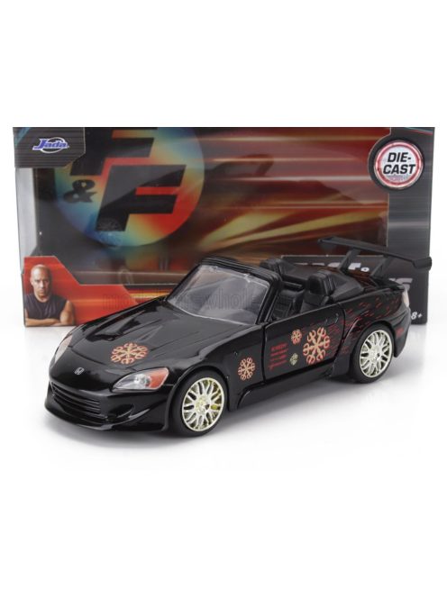 Jada - HONDA S2000 CABRIOLET 1998 - FAST & FURIOUS BLACK