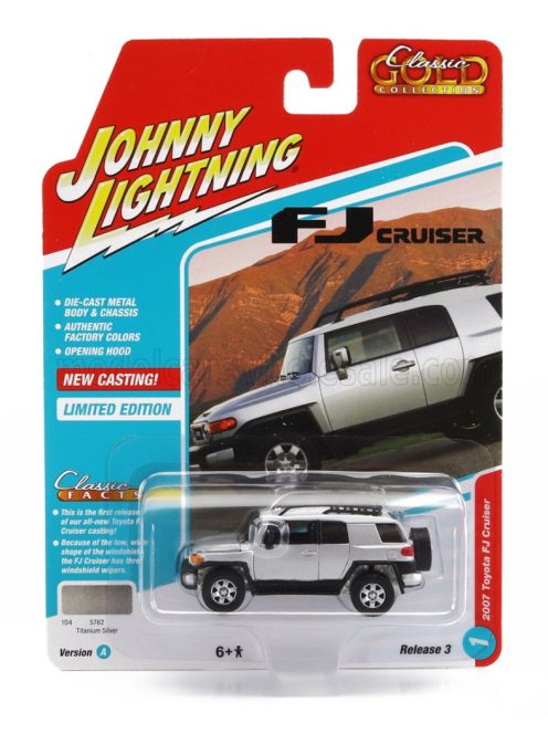 Johnny Lightning - TOYOTA FJ CRUISER 2007 SILVER