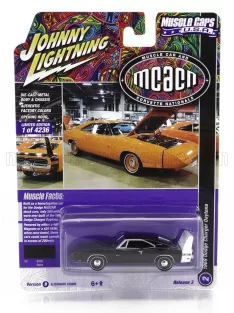 Johnny Lightning - DODGE CHARGER DAYTONA COUPE 1969 BLACK