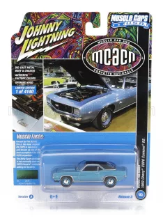   Johnny Lightning - CHEVROLET COPO CAMARO COUPE 1969 LIGHT BLUE