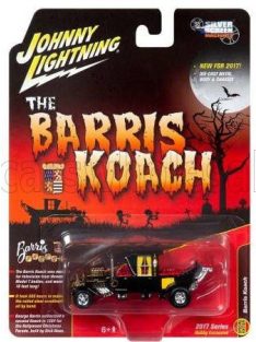   Johnny Lightning - TV SERIES DRAGSTER BARRIS MUNSTERS COACH - DRACULA BLACK