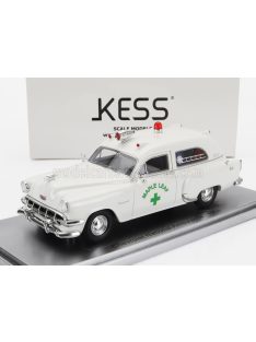   Kess Models - CHEVROLET NATIONAL AMBULANCE MAPLE LEAF 1954 WHITE