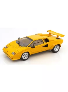 KK-Scale - LAMBORGHINI   COUNTACH LP 5000S QV 1985  YELLOW
