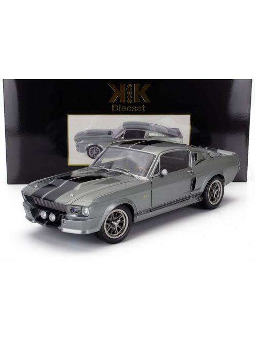 KK-Scale - FORD USA MUSTANG SHELBY GT500 ELEANOR COUPE 1967 GREY BLACK