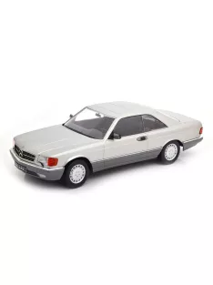   KK-Scale - Mercedes 560 SEC C126 1985 Silver - Limited Edition 1000 pcs. -