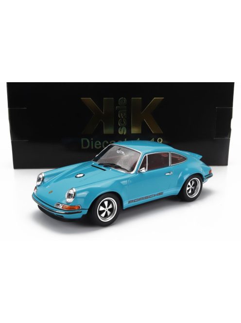 KK-Scale - PORSCHE 911 BY SINGER COUPE 2014 TURQUOISE BLUE