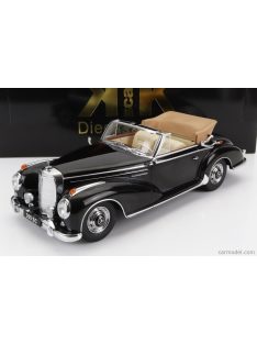   Kk-Scale - Mercedes Benz 300S Sc Cabriolet (W188) Soft-Top Open 1967 Black