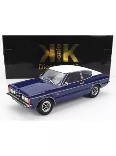 KK-Scale - FORD ENGLAND TAUNUS GLX COUPE 1971 BLUE WHITE
