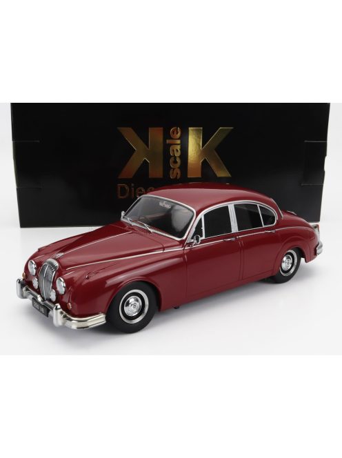 KK-Scale - DAIMLER 250 V6 RHD 1962 - BLACK INTERIOR RED