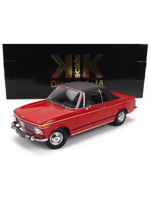 KK-Scale - BMW 2002 CABRIOLET 1968 - WITH REMOVABLE SOFT-TOP RED