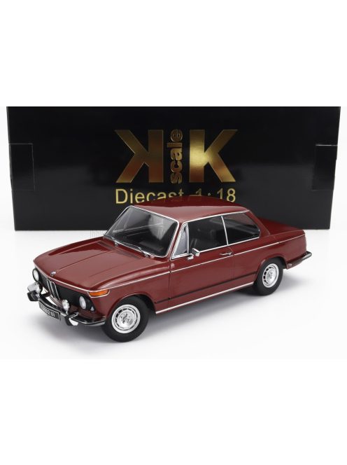 KK-Scale - BMW L2002 Tii 2-SERIES 1974 DARK RED