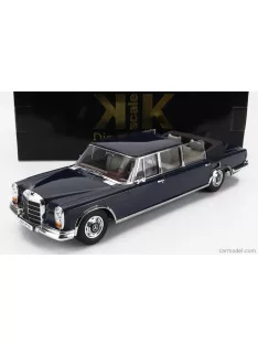   Kk-Scale - Mercedes Benz S-Class 600 Pullman (W100) Landaulet Semiconvertible 1964 Dark Blue