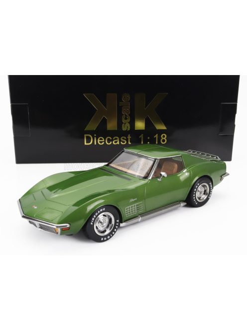 KK-Scale - CHEVROLET CORVETTE C3 1972 - WITH REMOVABLE ROOF PARTS GREEN