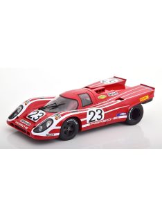   KK-Scale - PORSCHE 917K 4.9L TEAM SALZBURG N 23 WINNER 24h LE MANS 1970 HANS HERRMANN - RICHARD ATTWOOD RED WHITE