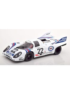  KK-Scale - PORSCHE 917K 4.9L TEAM MARTINI RACING N 22 WINNER 24h LE MANS 1971 HELMUT MARKO - GIJS VAN LENNEP WHITE BLUE