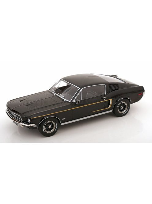 KK-Scale - FORD USA MUSTANG GT FASTBACK COUPE 1968 BLACK