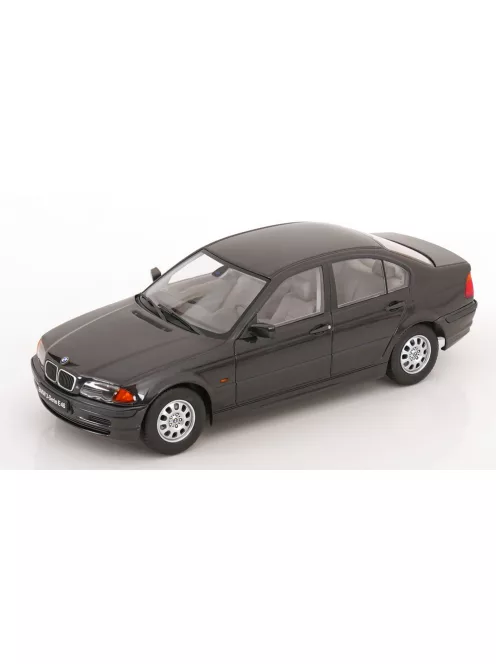 KK-Scale - 1:18 BMW 3-series E46 sedan 1999 black-metallic - KK Scale