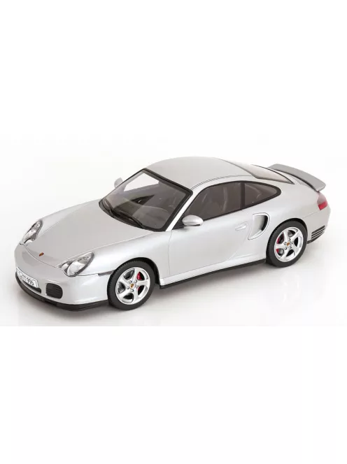 KK-Scale - Porsche 911 (996) Turbo Silver 2000