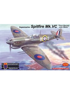   Kovozavody Prostejov - 1/72 S.Spitfire Mk.VC Four Barrels over Malta - Kovozávody