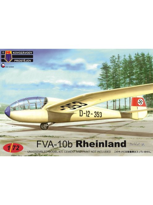 Kovozavody Prostejov - 1/72 FVA-10b Rheinland (Šídlo)