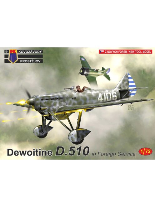 Kovozavody Prostejov - 1/72 Dewoitine D.510 British, SSSR, China