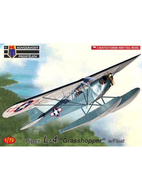 Kovozavody Prostejov - 1/72 Piper L-4 „Grasshopper“ w/Float