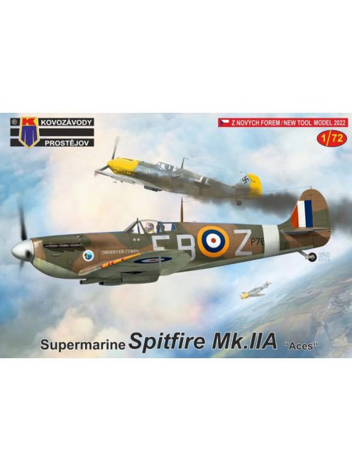 Kovozavody Prostejov - 1/72 Spitfire Mk.Iia „Aces“