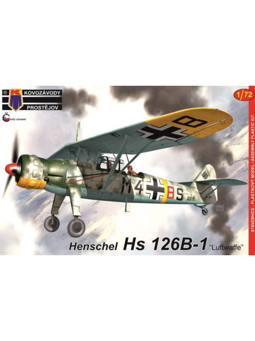 Kovozavody Prostejov - 1/72 Henschel Hs 126B-1 „Luftwaffe“