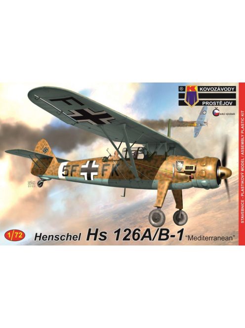 Kovozavody Prostejov - 1/72 Henschel Hs 126B-1 „Mediterranean“