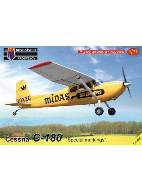 Kovozavody Prostejov - 1/72 Cessna C-180 "Special markings"
