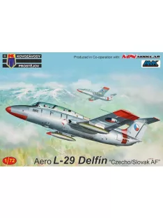   Kovozavody Prostejov - 1/72 Aero L-29 Delfín "Czecho/Slovak AF"
