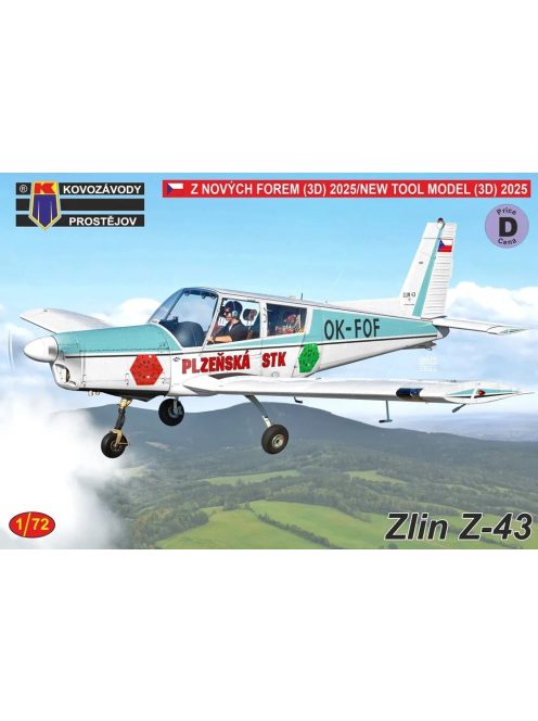 Kovozavody Prostejov - 1/72 Zlin Z-43