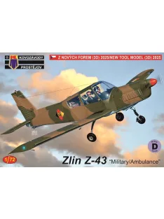 Kovozavody Prostejov - 1/72 Zlin Z-43 Military/Ambulance