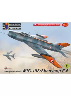Kovozavody Prostejov - 1/72 MiG-19S/Shenyang F-6