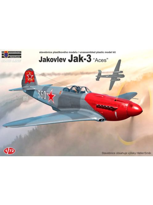 Kovozavody Prostejov - 1/72 Jak-3 "Aces"